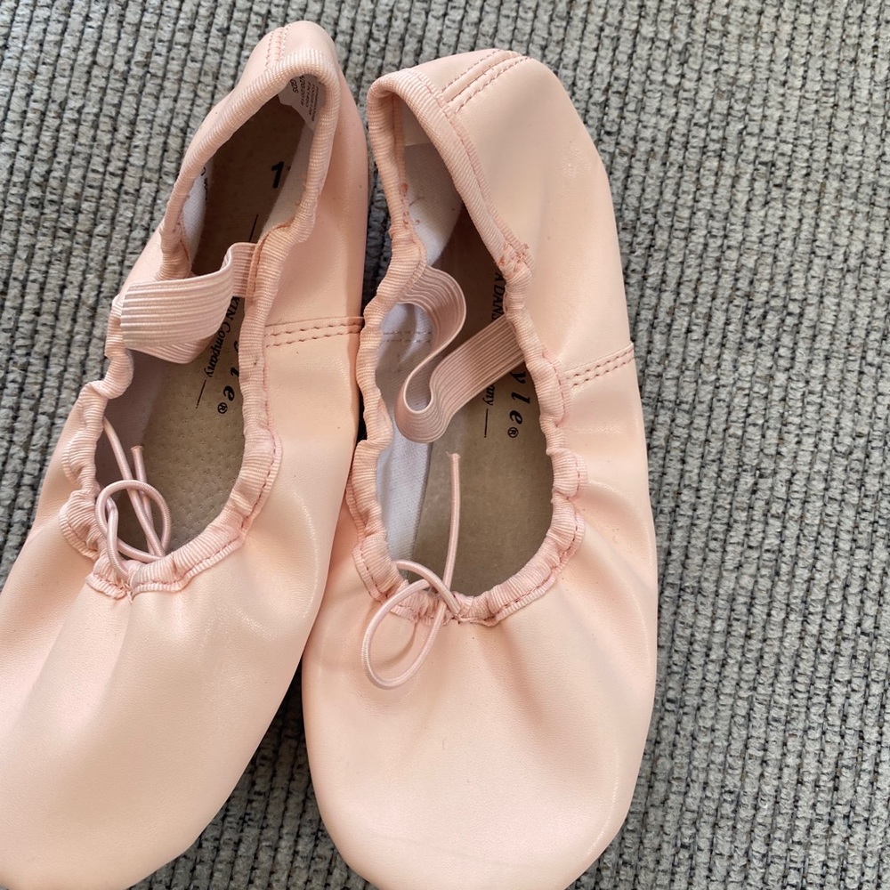 Ballet slippers size 13 girls